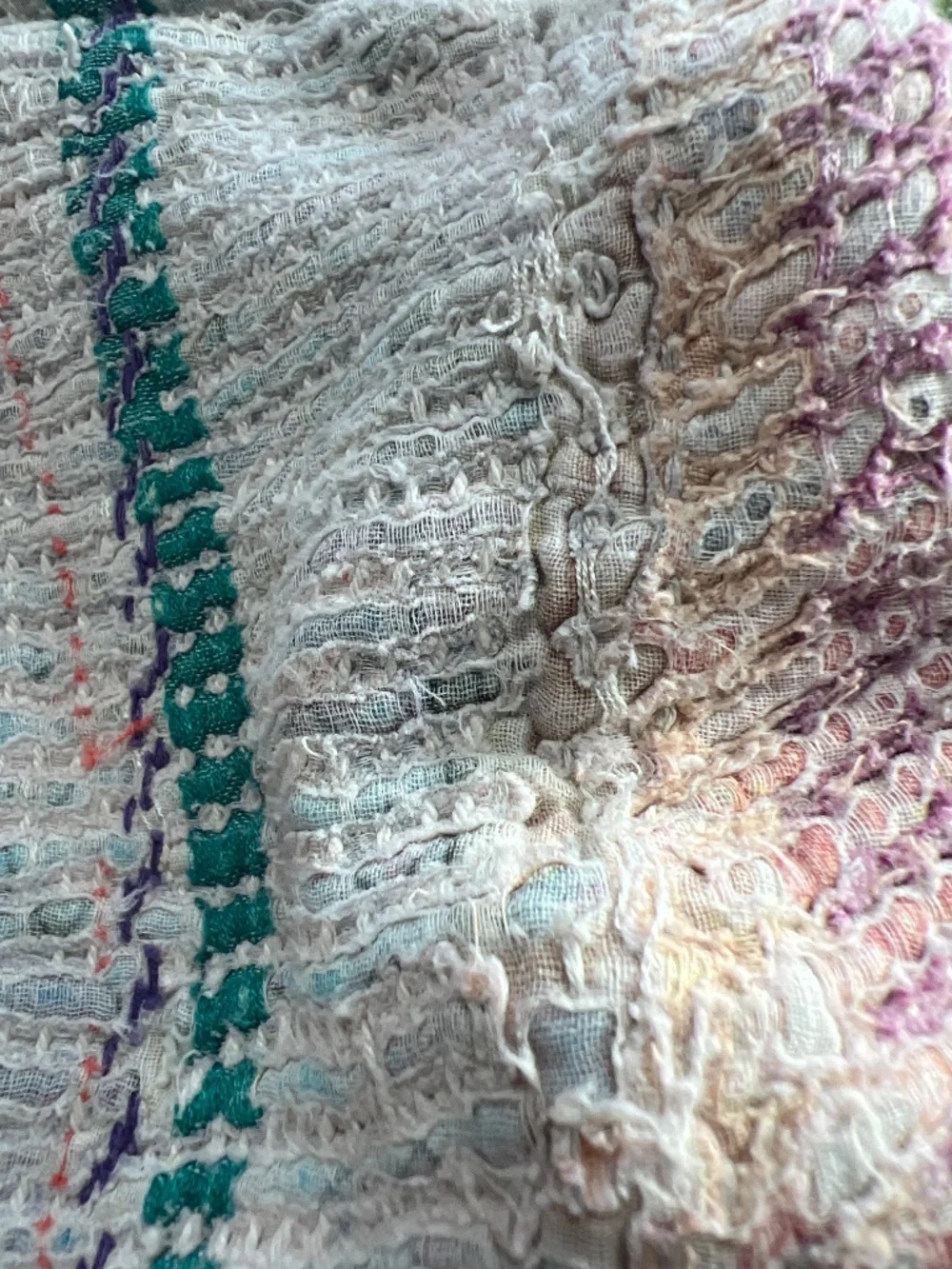 Kantha cosmetic bag